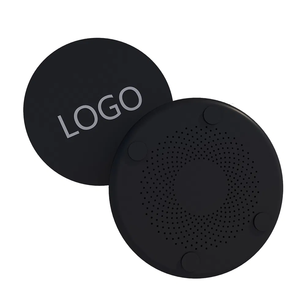 OEM Logo Round Shape Ultra Thin Wireless Power Bank 5000mAh 10000mAh Powebanks