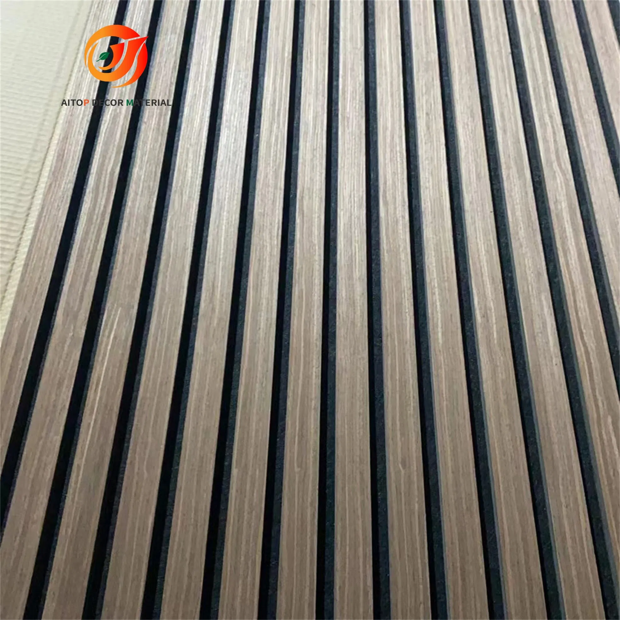 Modern Anti-Static PVC Durable Embossed Design Plastic Material Aku Panel
