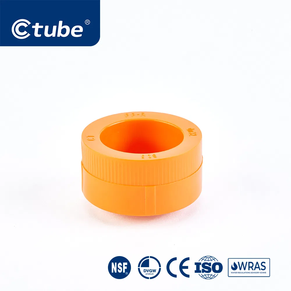 Ctube High-Temperature Resistant PPR End Cap Pipe Fittings
