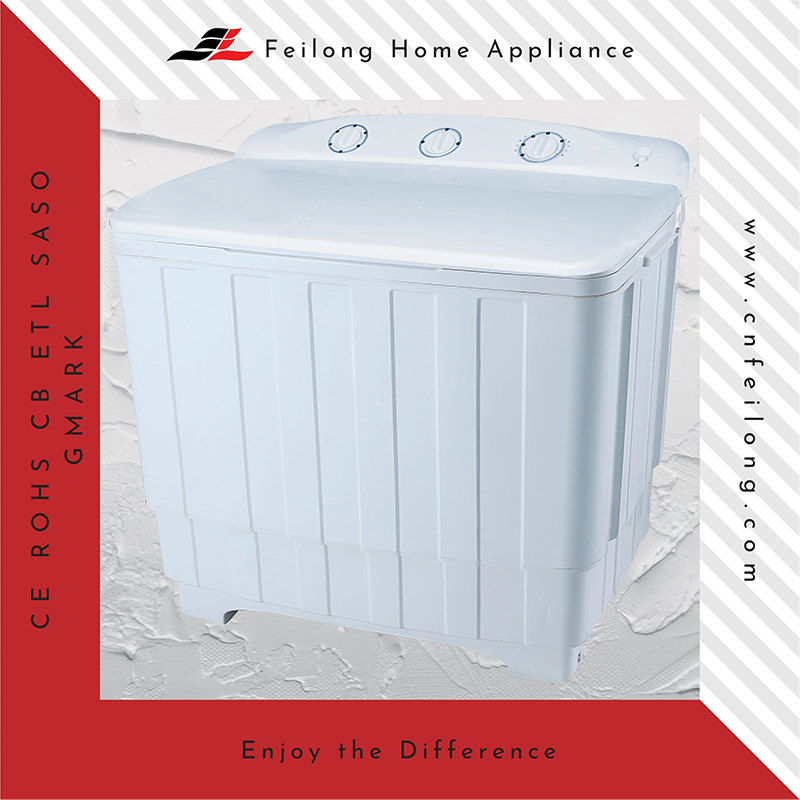 20kg China Best Xpb200-2009sx1 Semi-Auto Twin Tub Washing Machine