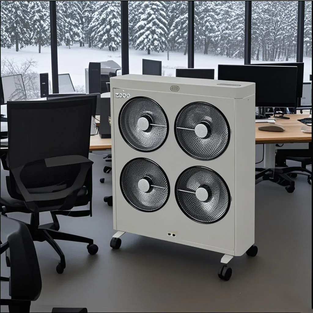 Separately Controllable Heating Elements Infrared Electric Radiation Heater