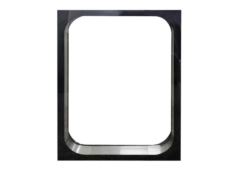 Clean Room Aluminum Frame Double Tempered Glass Window for Electronics