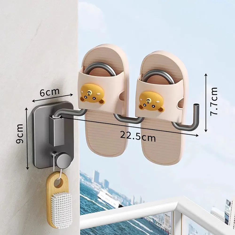 Multi-Socket Space-Saving Drying Rack Stainless Steel Material Mi30057