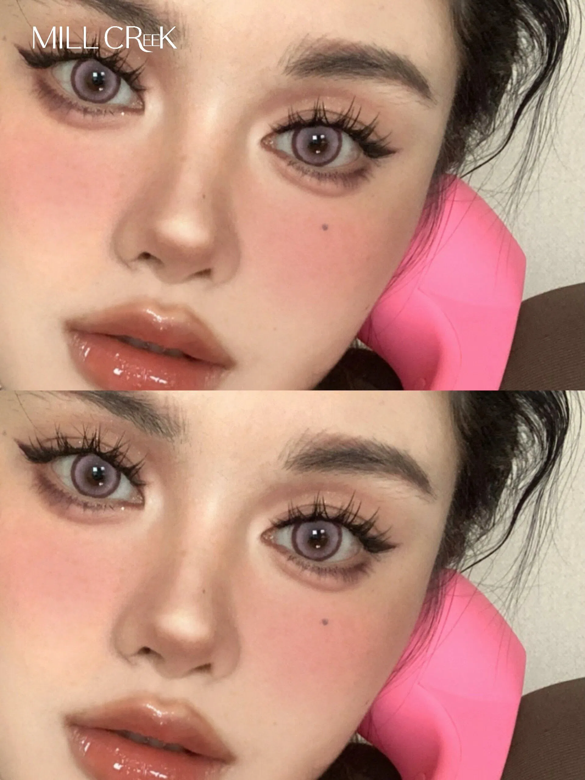 Millcreek OEM Colored Eye Contact Lenses Wholesale Best Selling Cosmetic Contact Lens Soft Yearly Lens New Year Gift