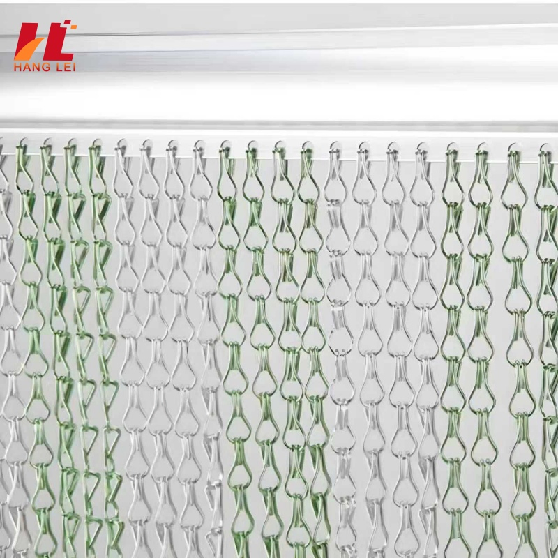 Stylish Versatile Ornamental Metal Mesh Curtain Hooks for Window Door Shower Jewelry Display