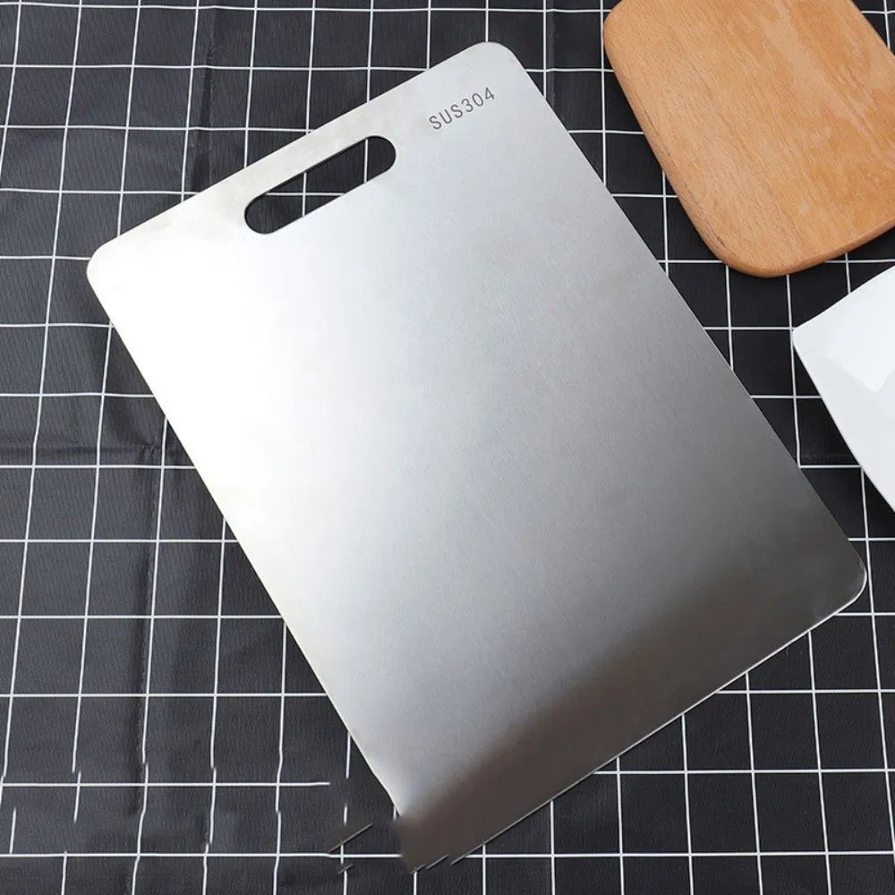 Stainless Steel Fruit Cutting Board Heavy Duty Chopping Board Esg15774