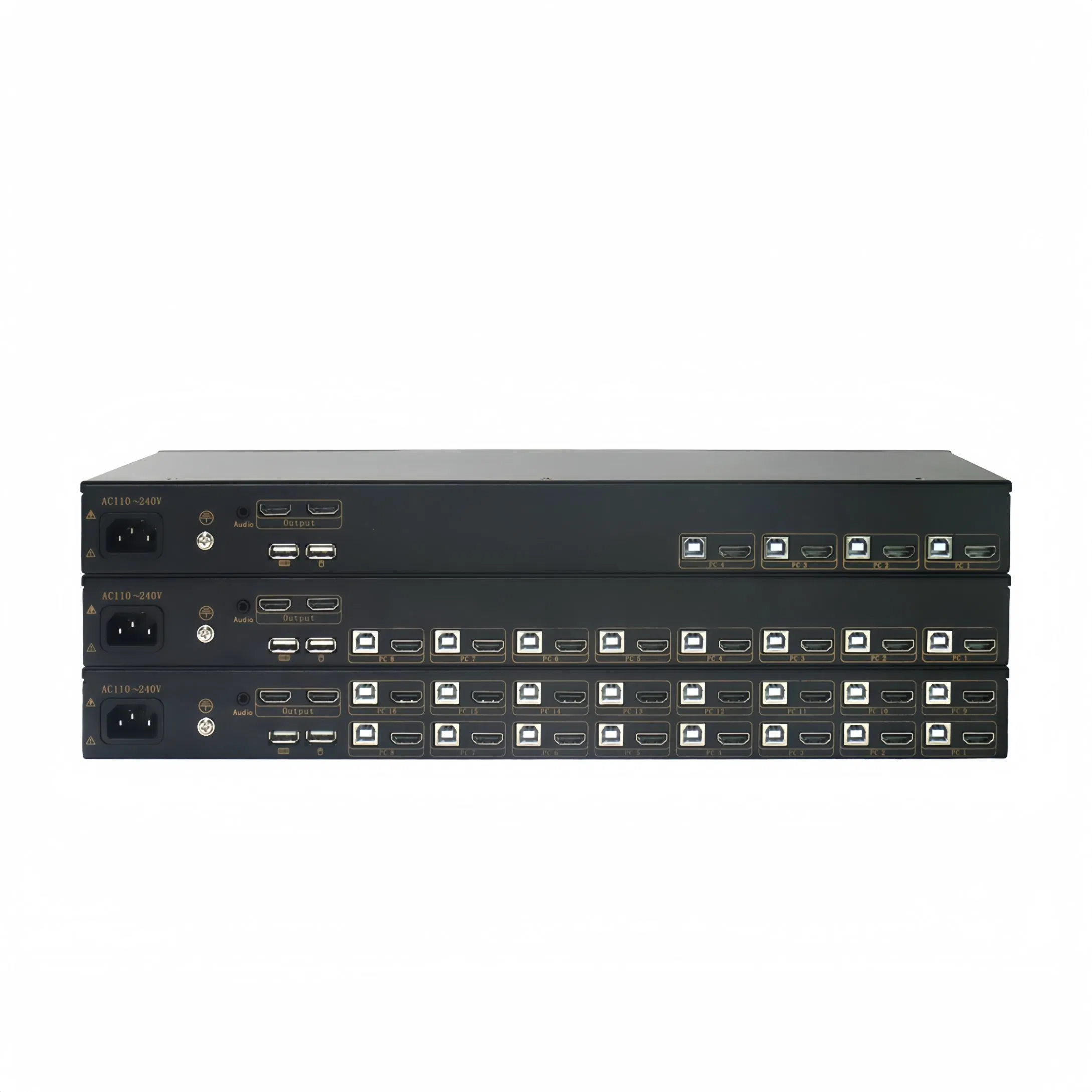 Коммутатор HDMI 4K 8 портов 1U для монтажа в стойку