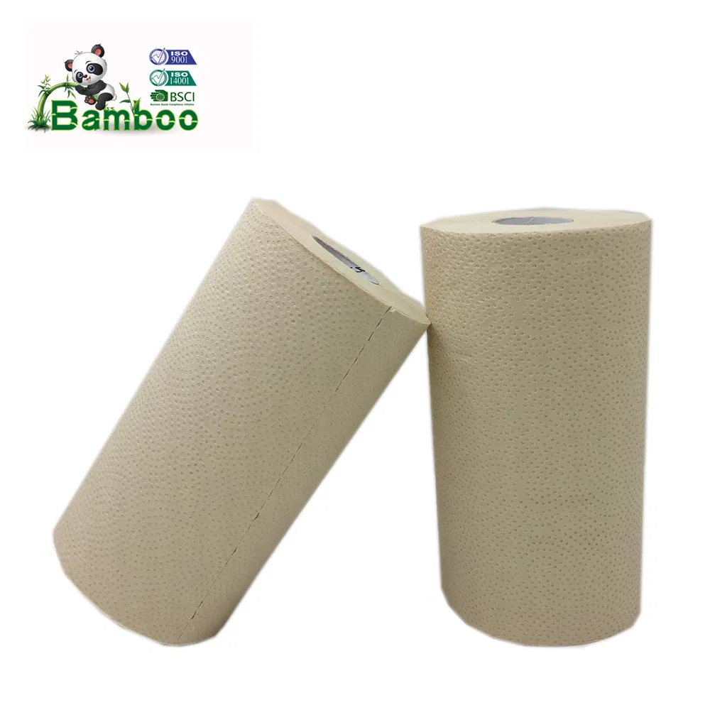 Manufacturer of Unbleached Pure Bamboo Pulp Paper Towel