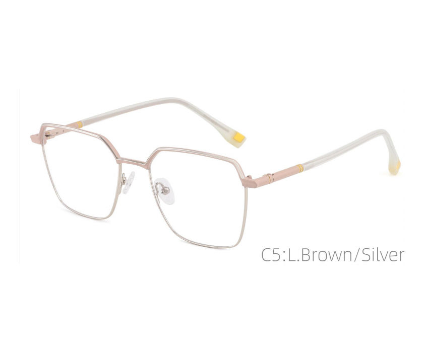 New Arrival Metal Frame Fashion Optical Prescription Ladies Luxury Wholesale Metal Eyeglasses