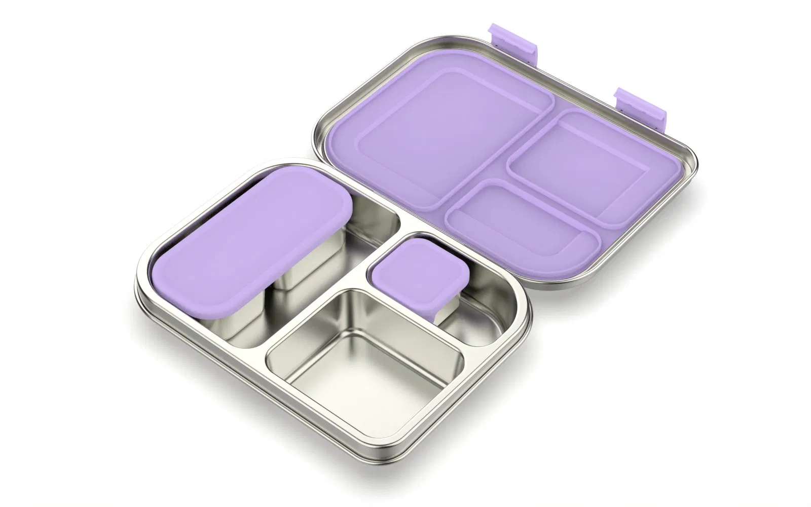 Aohea Premium Quality Stainless Steel Lunch Box with Custom Logobpa - Freemultiple Compartmentsleak - Proof Lidmade in Chinadirect From Certified Manufacturer