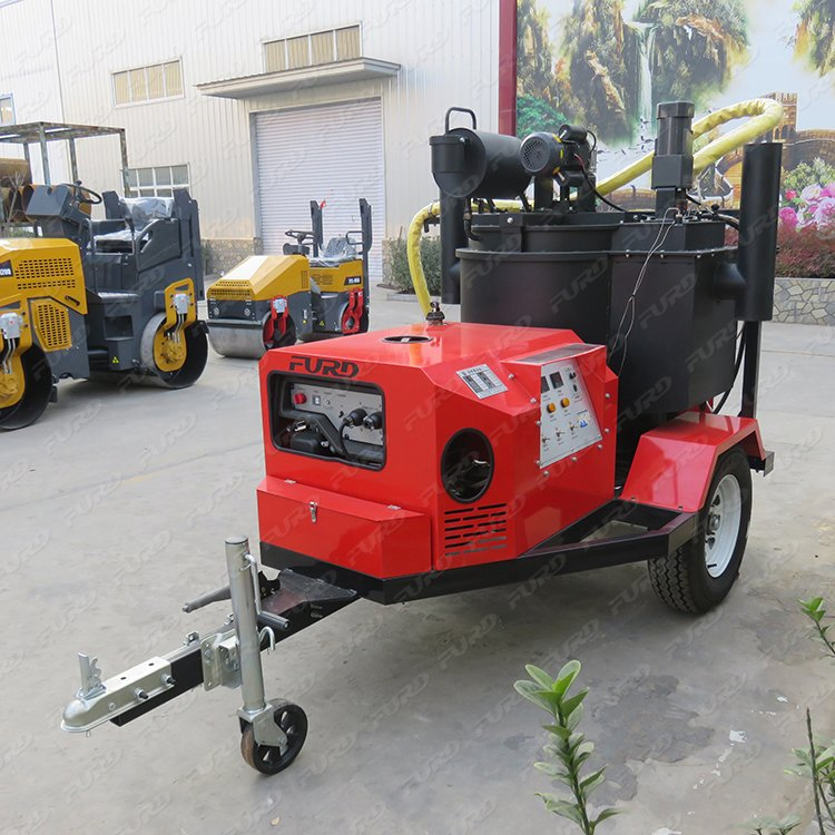 200L Hot Melt Kettle Crack Filling Machine Mini Concrete Asphalt Road Pavement Crack Sealing Machine Fgf-200