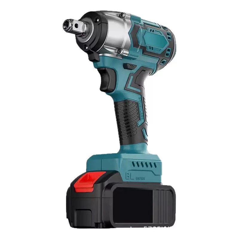 Rechargeable Brushless Electric Wrench with Adjustable Torque Settings