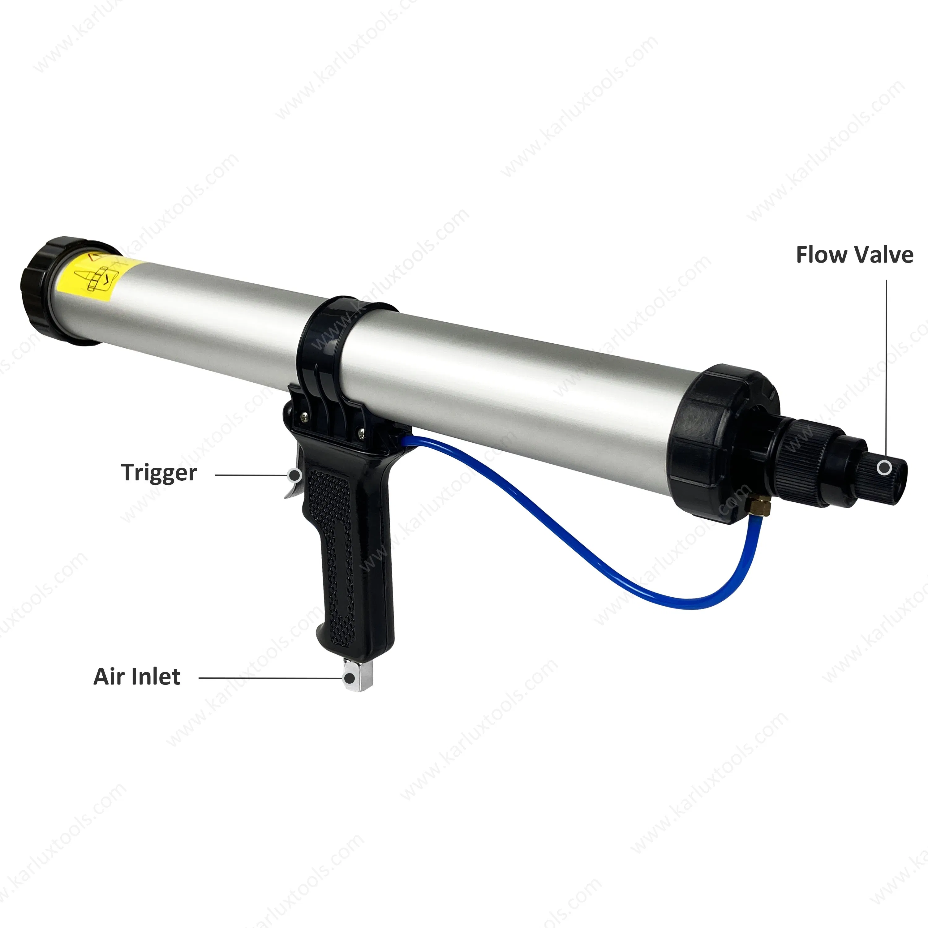 600ml Manufacturer Air Power Caulk Gun Cartridge Pneumatic Applicator Professional Air Caulking Gun
