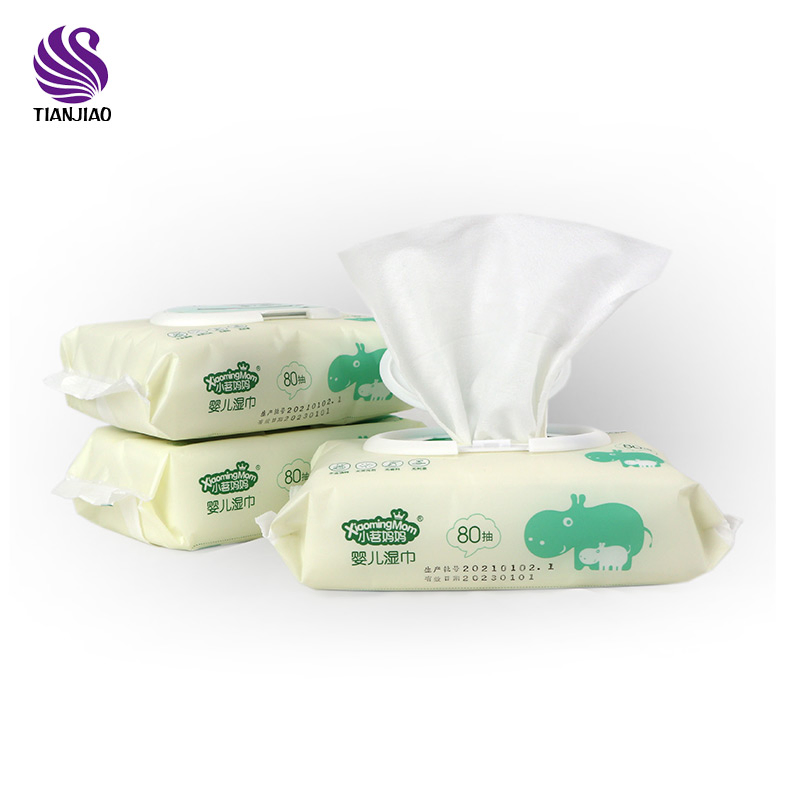 Sample Provided Baby Unscented Wipes Made of Non-Woven