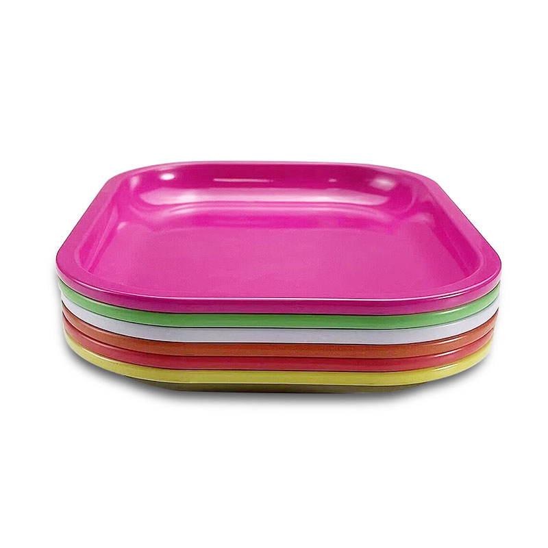 Wholesale Custom Logo Print 18*14cm Metal Tin Trays Food Serving Tray