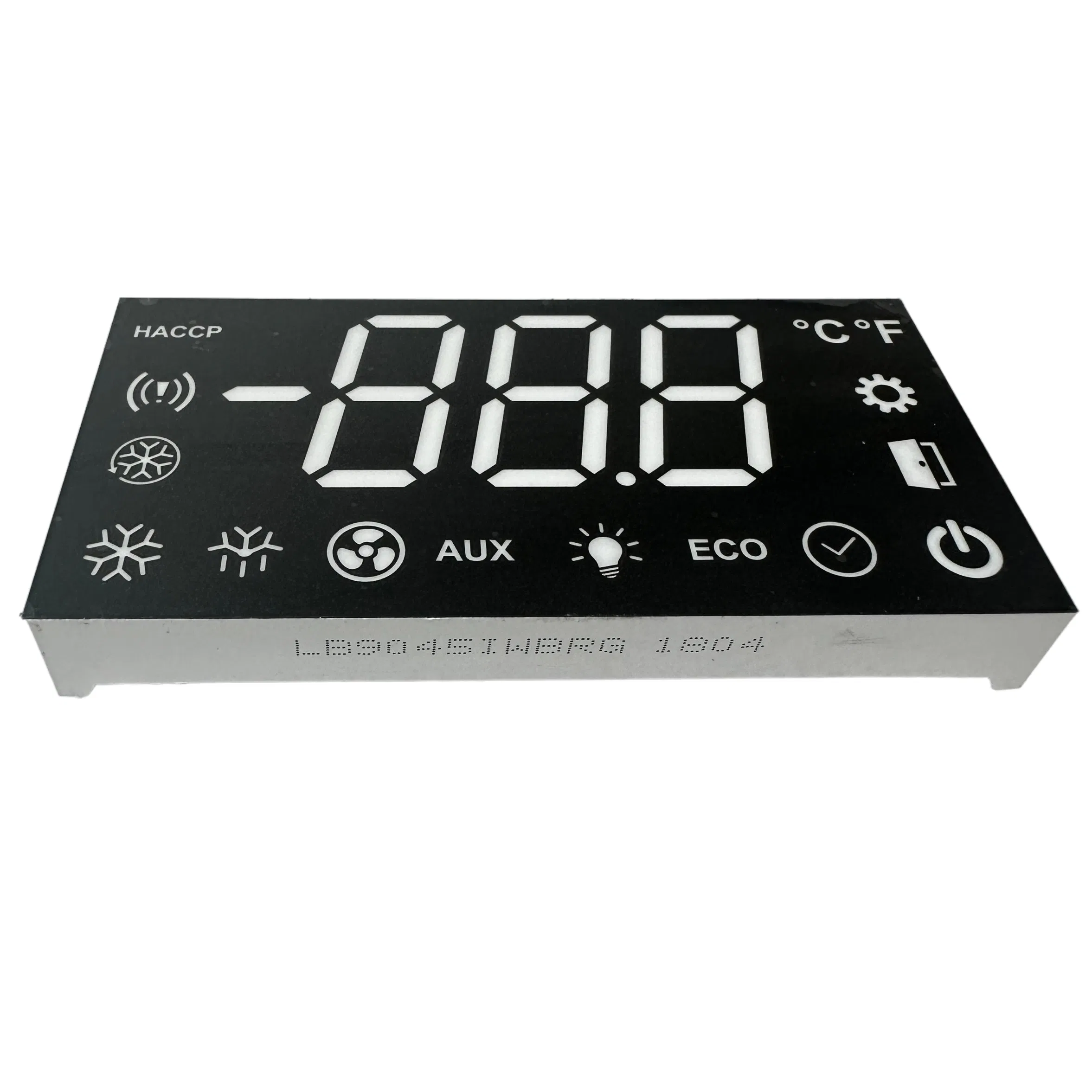 Ultra Bright White Customized 3 Digit 7 Segment LED Display for Refrigerator/Freezer