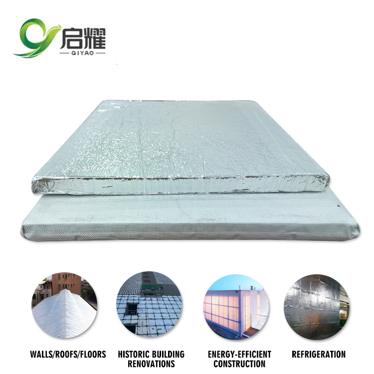 Thermal Efficiency Lightweight Fiberglass Fumed Silica Vacuum Insulation Panels