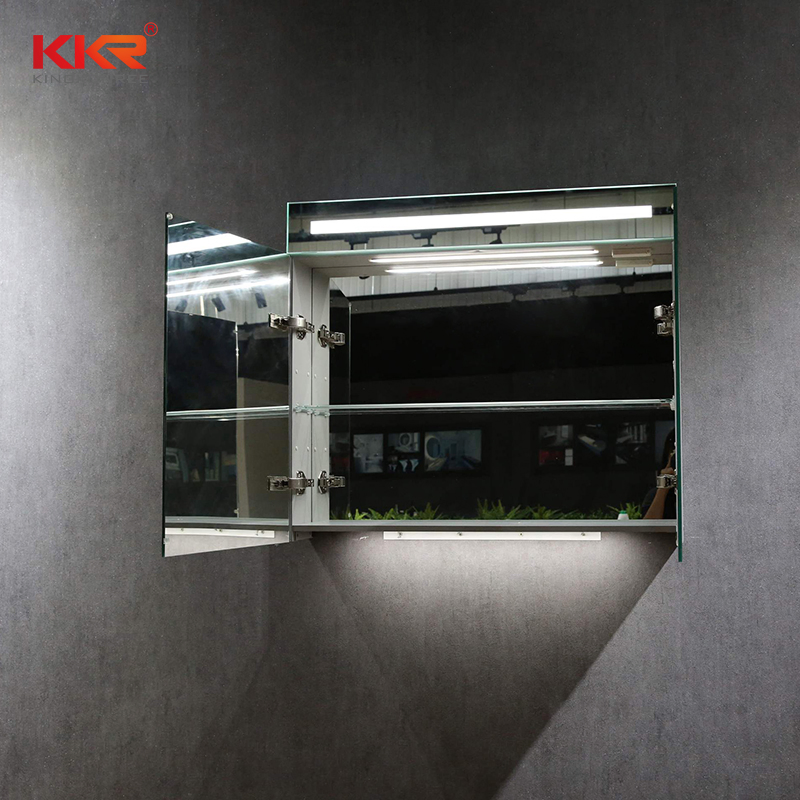 Square Bathroom LED Mirror Wall Mounted Mirror
