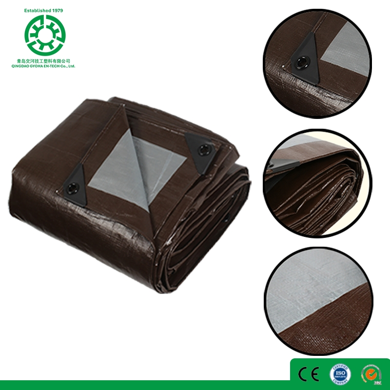 Multi-Use 80GSM White Tarpaulin PE Sheet, 6'x8' for All Needs Tarpaulin