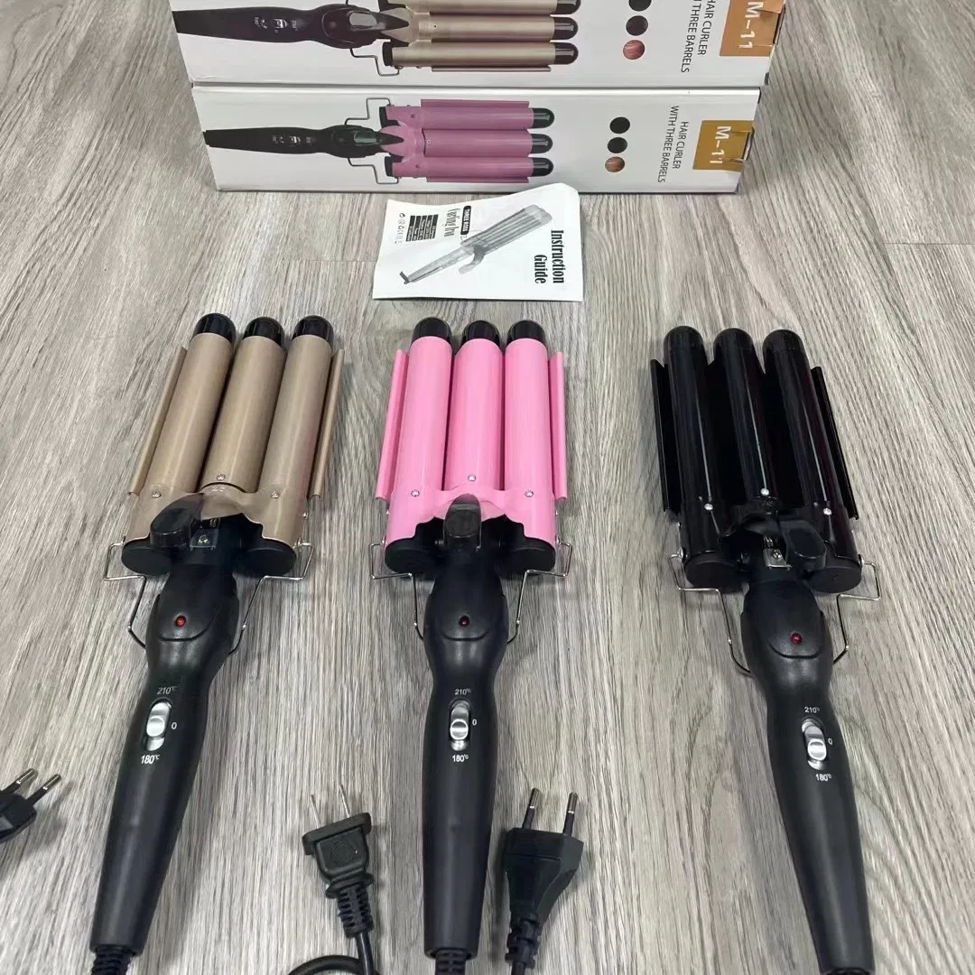 Hot Style Three-Tube Curling Iron Three-Rod Curling Iron Water Wave Hair Rod