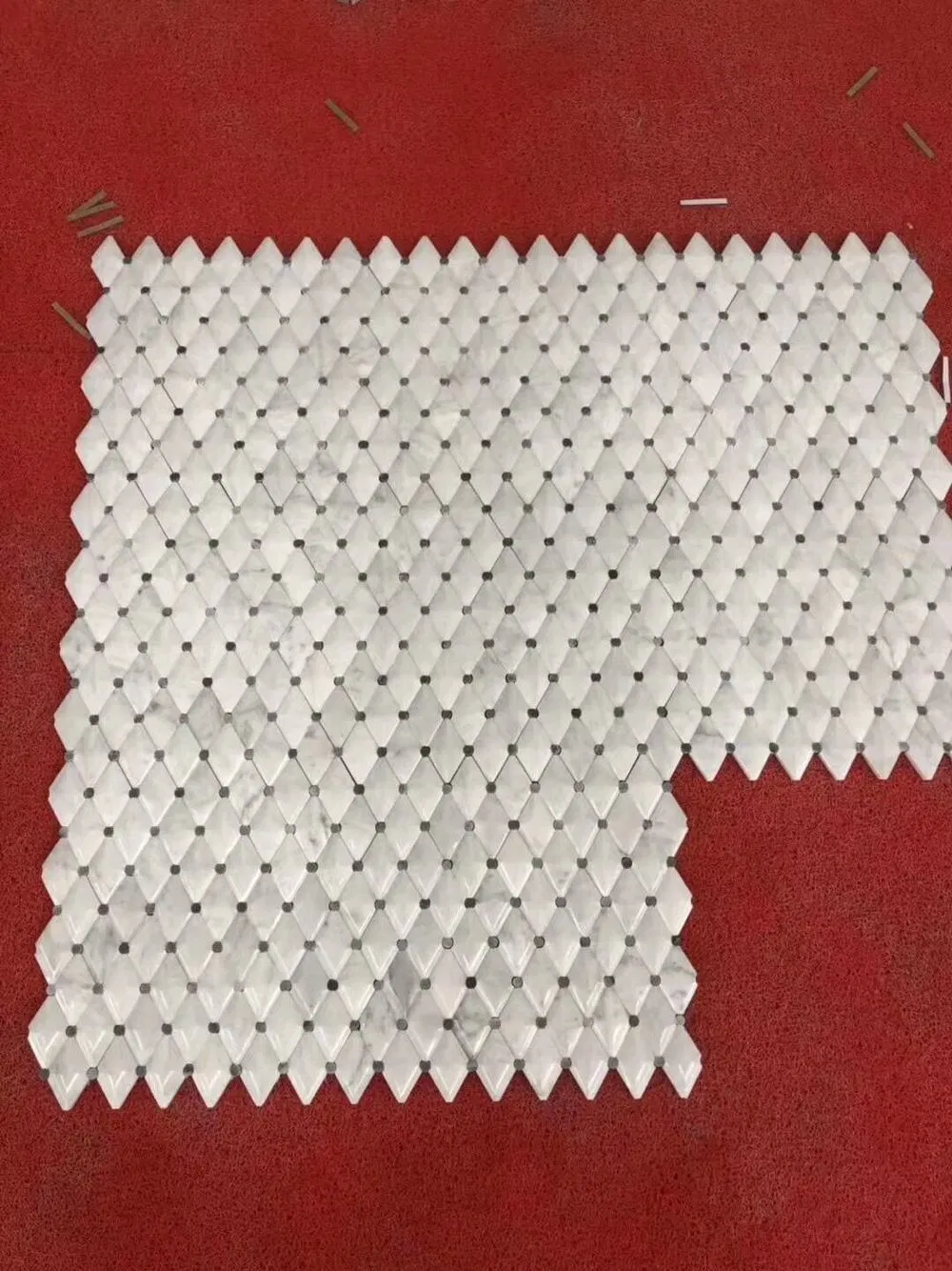 China Wholesale Natural Stone Marble Mosaic Tiles Backsplash Kitchen Bathroom Wall Tile