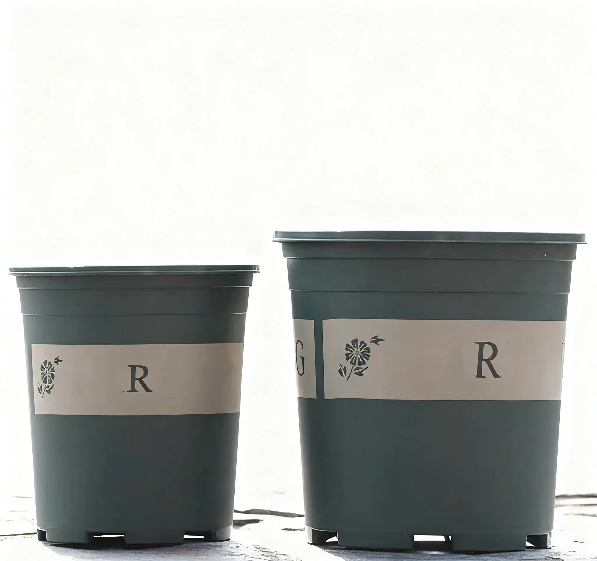 Indoor Home Decorative Durable Drainage-Hole Small Plant Plastic Flower Pot