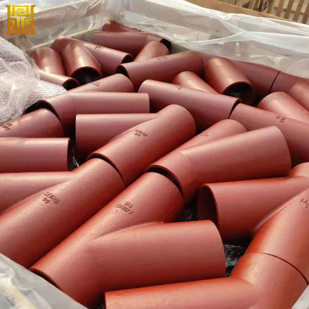 En877 Cast Iron Epoxy Coating Tee Branch