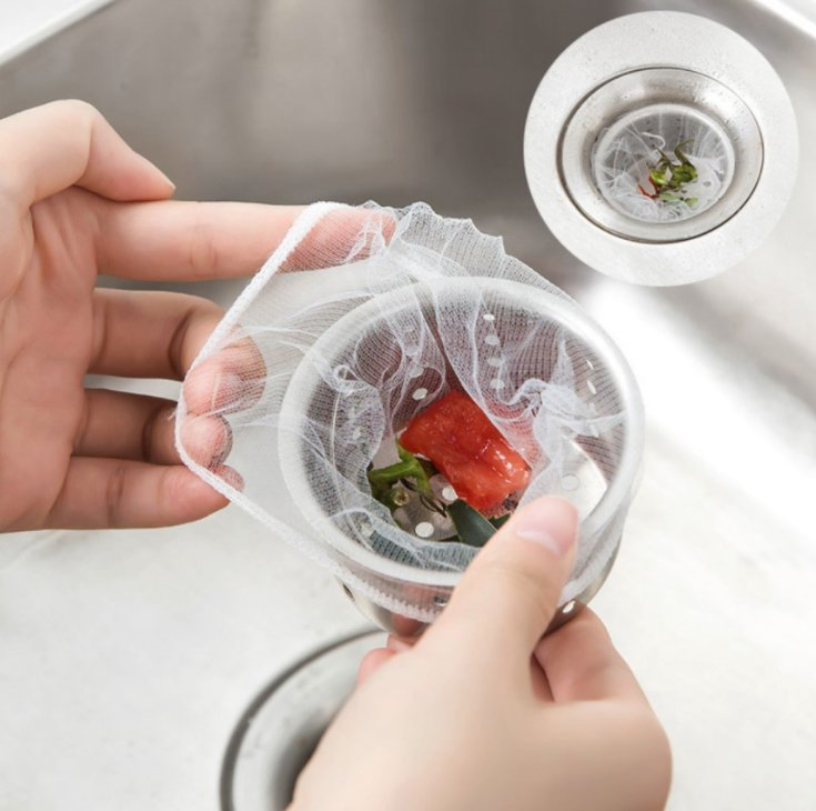 Japan Market Strainer Filter for Kitchen Sink Mesh Bag