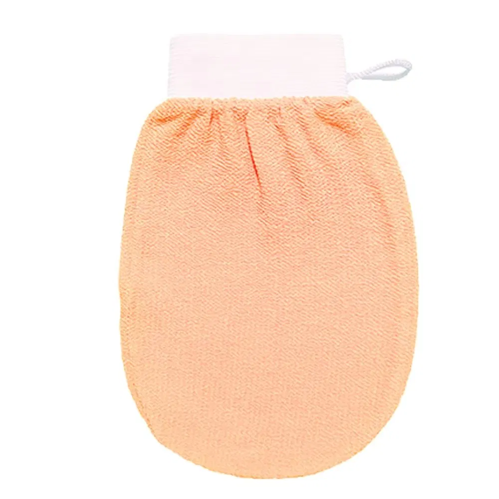 Rayon Skin Peeling Bathing Scrubber Viscose Bath Mitt Shower Glove
