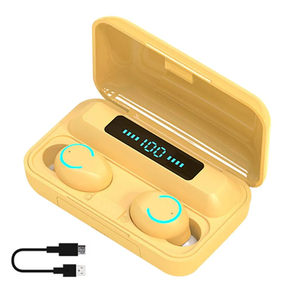 F9-9 Tws Stereo Wireless LED Display Charging Box Mini Earbuds