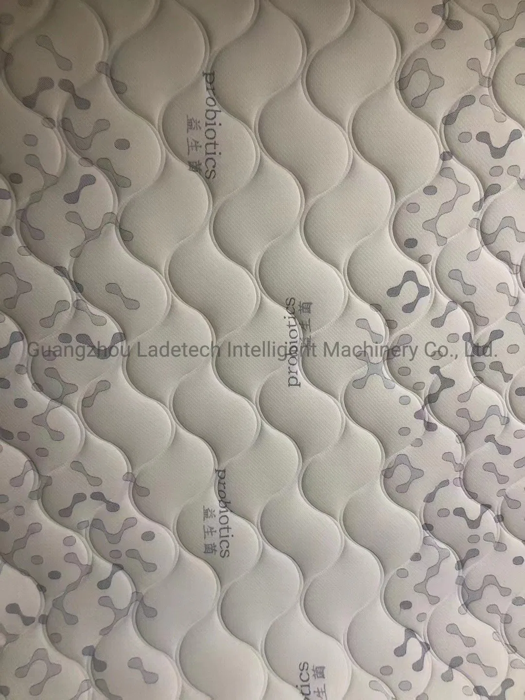 LDT-QTF02 High Class Thick Mattress Topper Multineedle Quilted Fabric