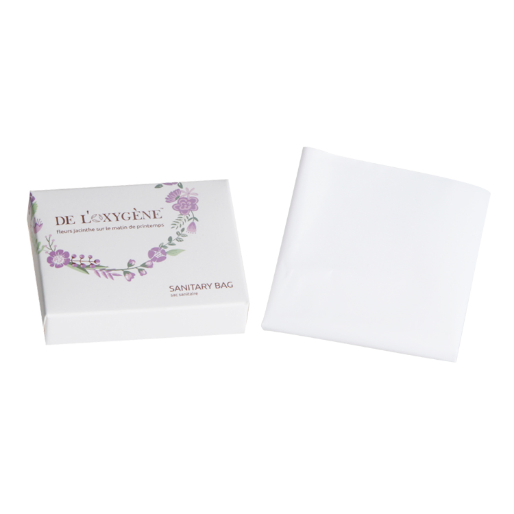 OEM Logo Disposable Women Sanitary Napkin Packaging Bag
