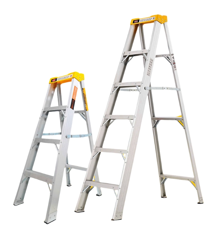 Single Side Heavy Duty Aluminum Folding Ladder
