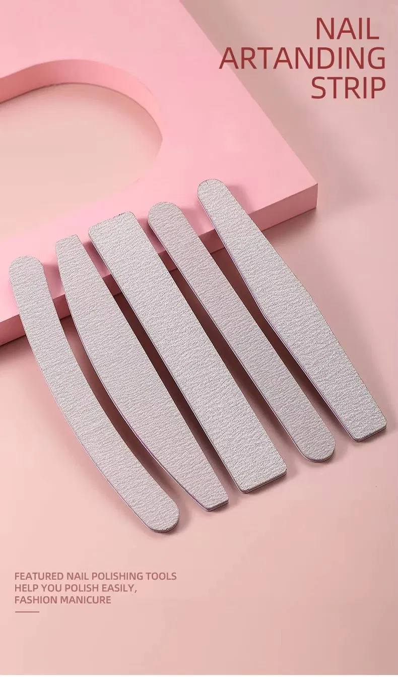 Professional Nail Files Reusable Double Sided Emery Board 100/180