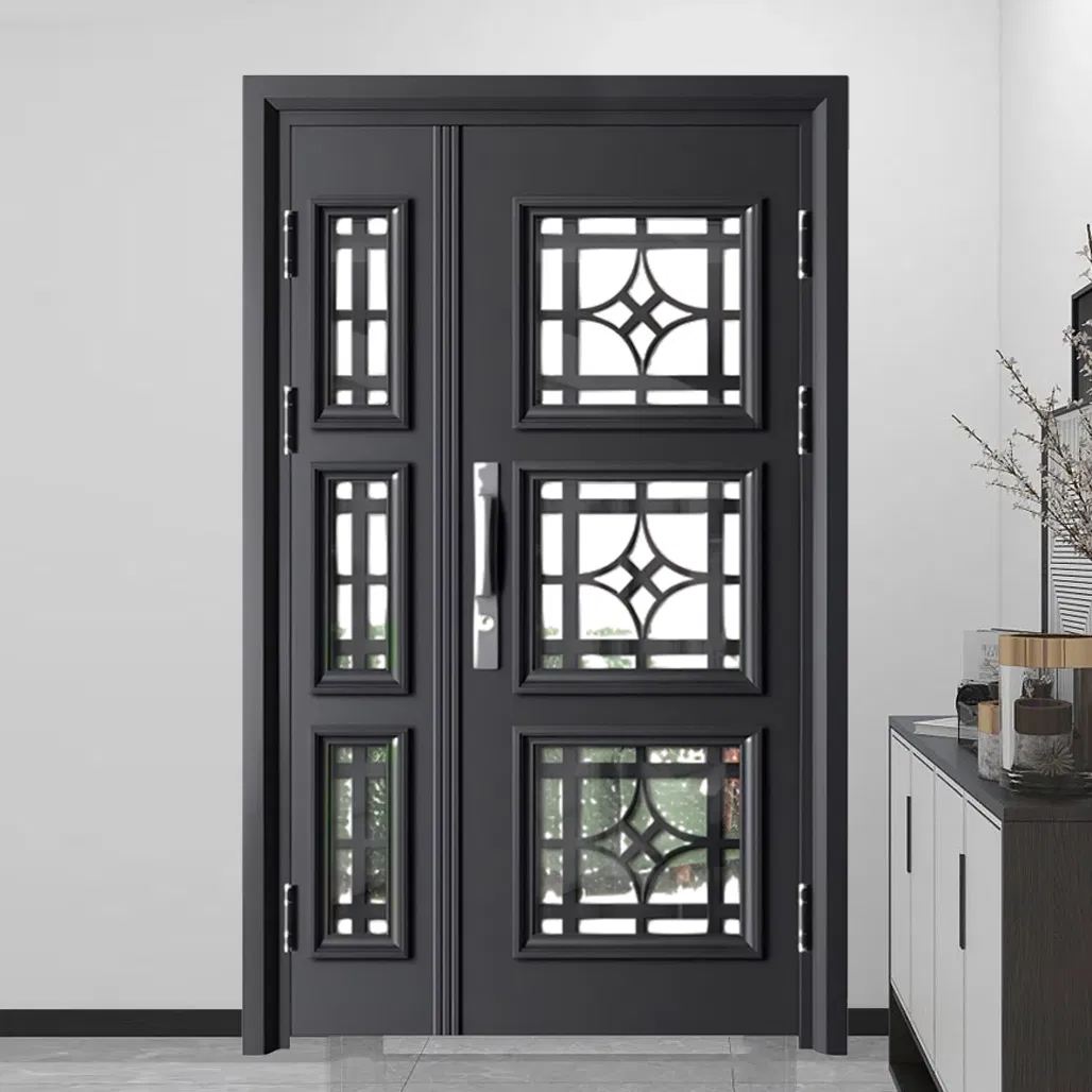 Quality Choice Secure Weatherproof Glass Door Kitchen Metal Aluminum Single Double Door