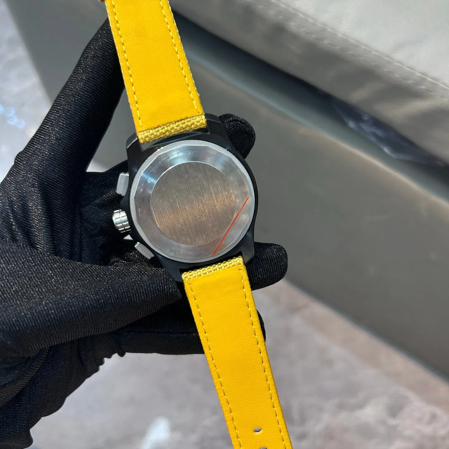 Brreitlin Style Watch Men Chronograph Rubber Strap Waterproof