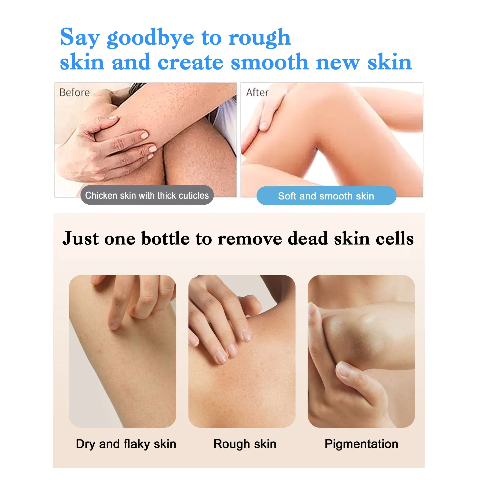 Roushun Brightening Bath Scrub Professional Exfoliating Deep Cleaning