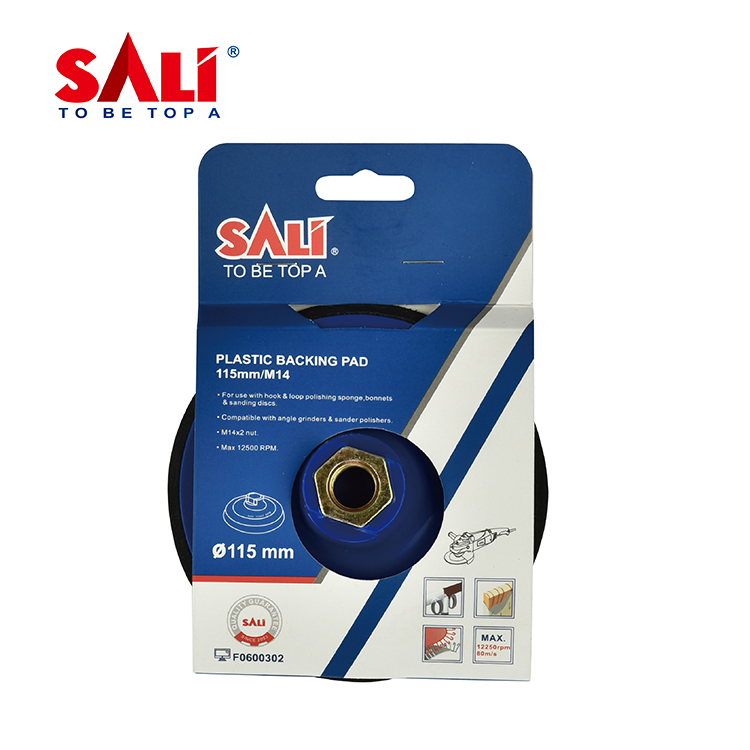 Sali 6'' Sanding Disc Plastic Polishing Backing Pad Velcor Pad