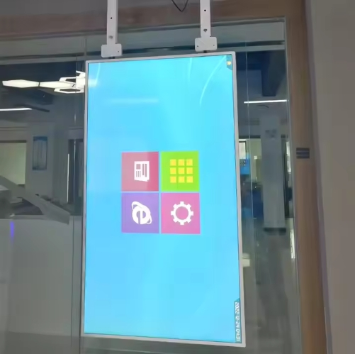 Двусторонний подвесной LCD-экран 43 дюйма для рекламы