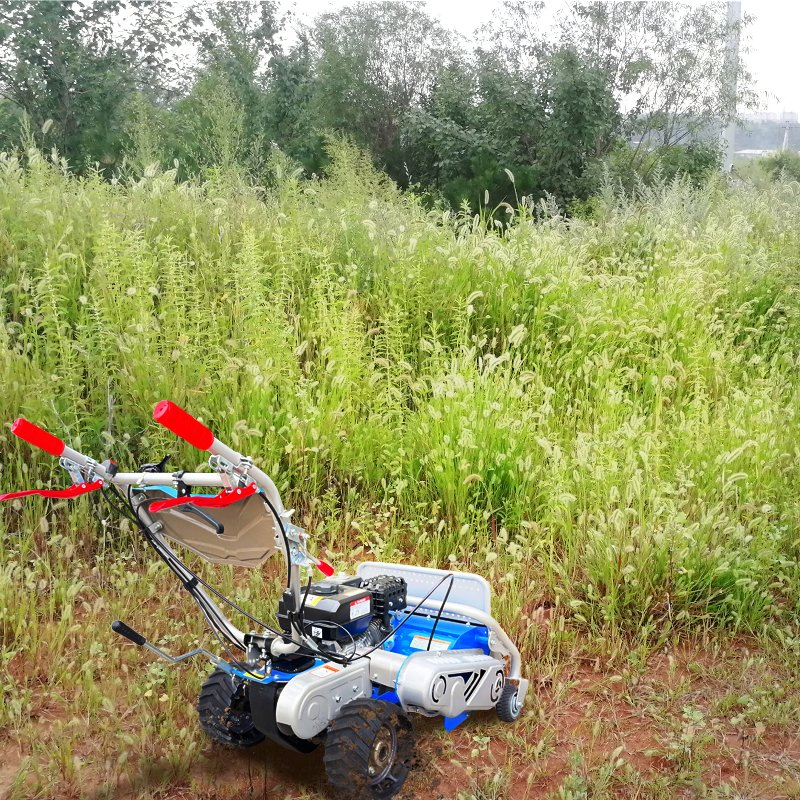 Бензиновый самоходный сенокосил HARYST 7HP с мульчером