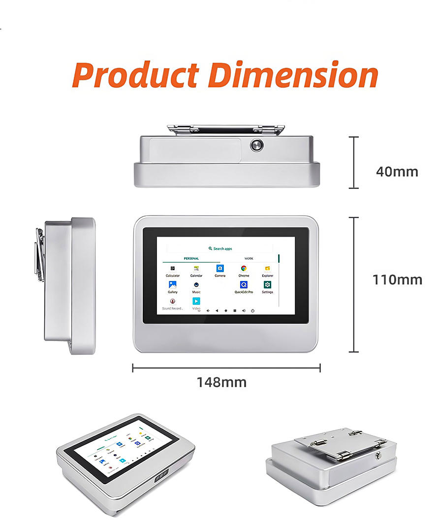 5 Inch WiFi LAN Bluetooth Android Price Checker POS with Qr Code Read for Supermarket Airport Er200