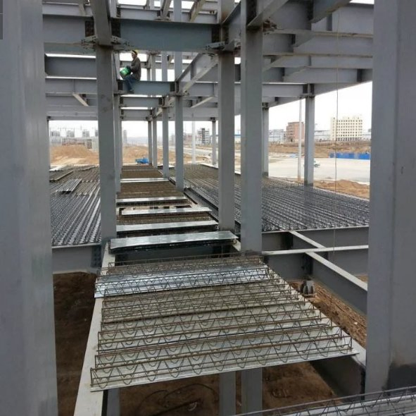 Customizable Steel Bearing Plate Galvanized Steel Reinforced Truss Floor Deck