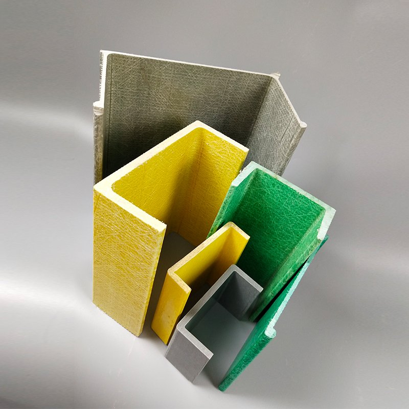 Industrial Buildings Made of Fiberglass Extruded Profiles