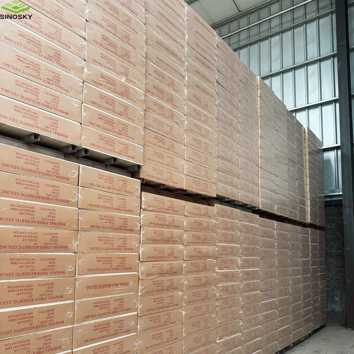 Best Design Supermarket Decorative Indoor Environmentally Friendly Mineral Fiber Ceiling Board