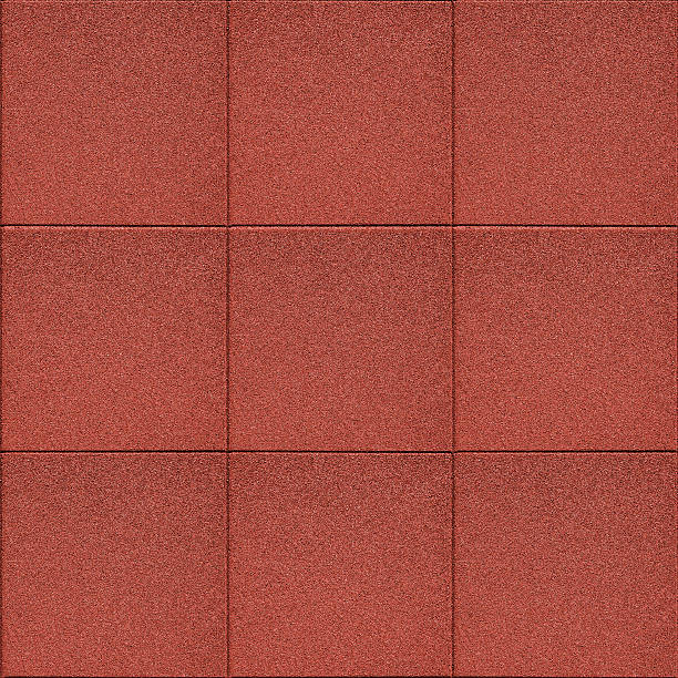 Амортизирующая резиновая плитка для детских площадок