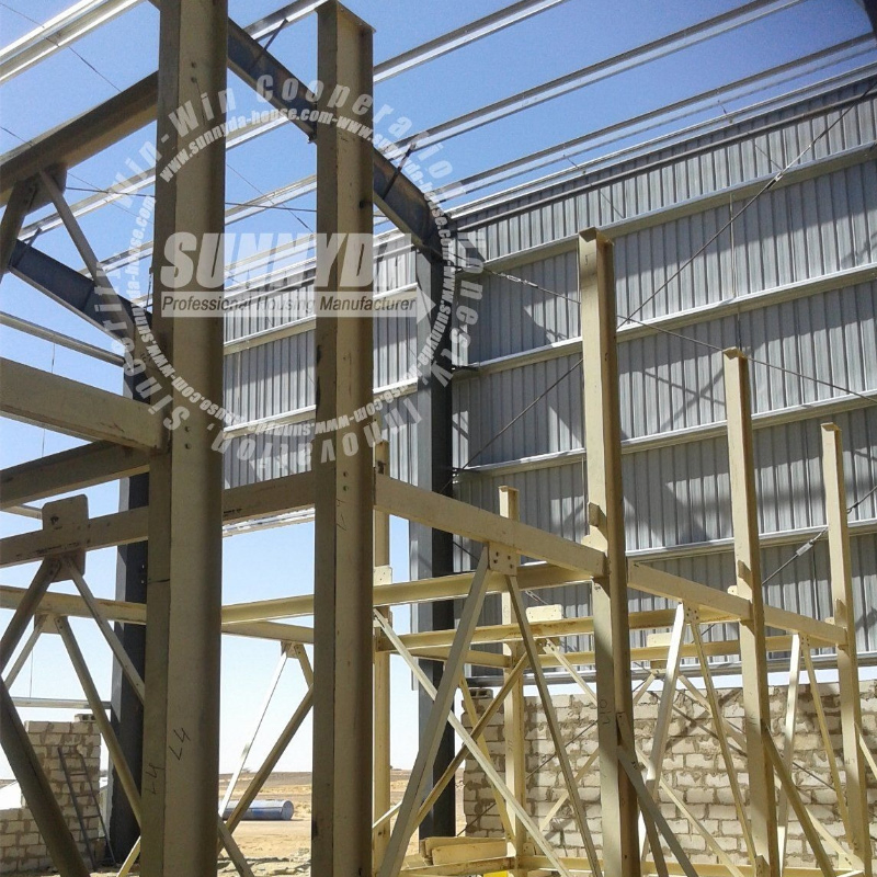 Billboard Steel Structure Design Prefab House for Sale