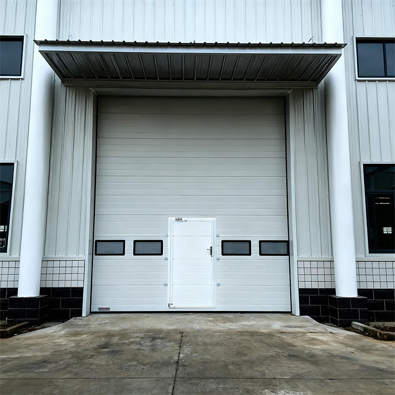 Robust Steel Sectional Overhead Door for Heavy-Duty Factories