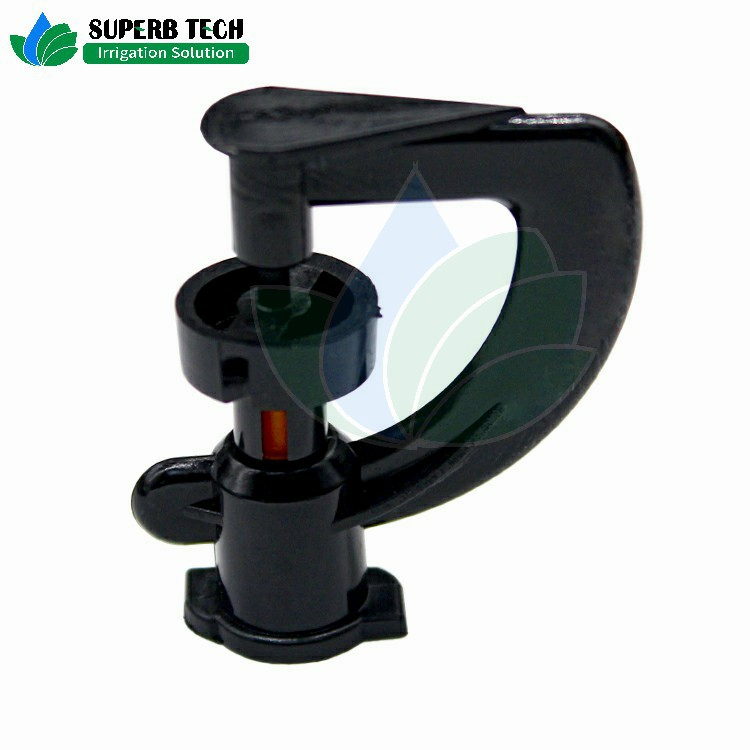 360 Degree Rotating Plastic Micro Sprinkler for Garden Irrigation