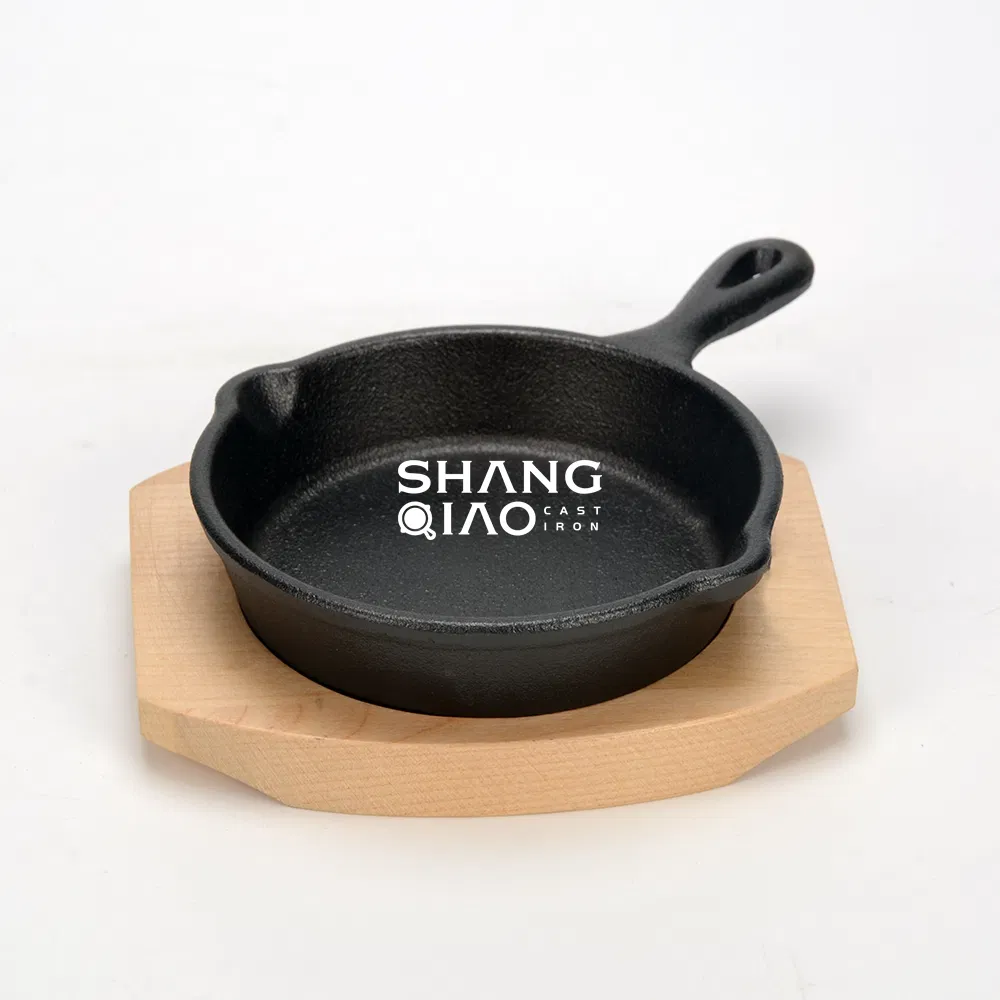 Frying Pan with Drip-Spouts Black Cast Iron Skillets 10/13/16 Cm Cast Iron Mini Skillet Mini Server