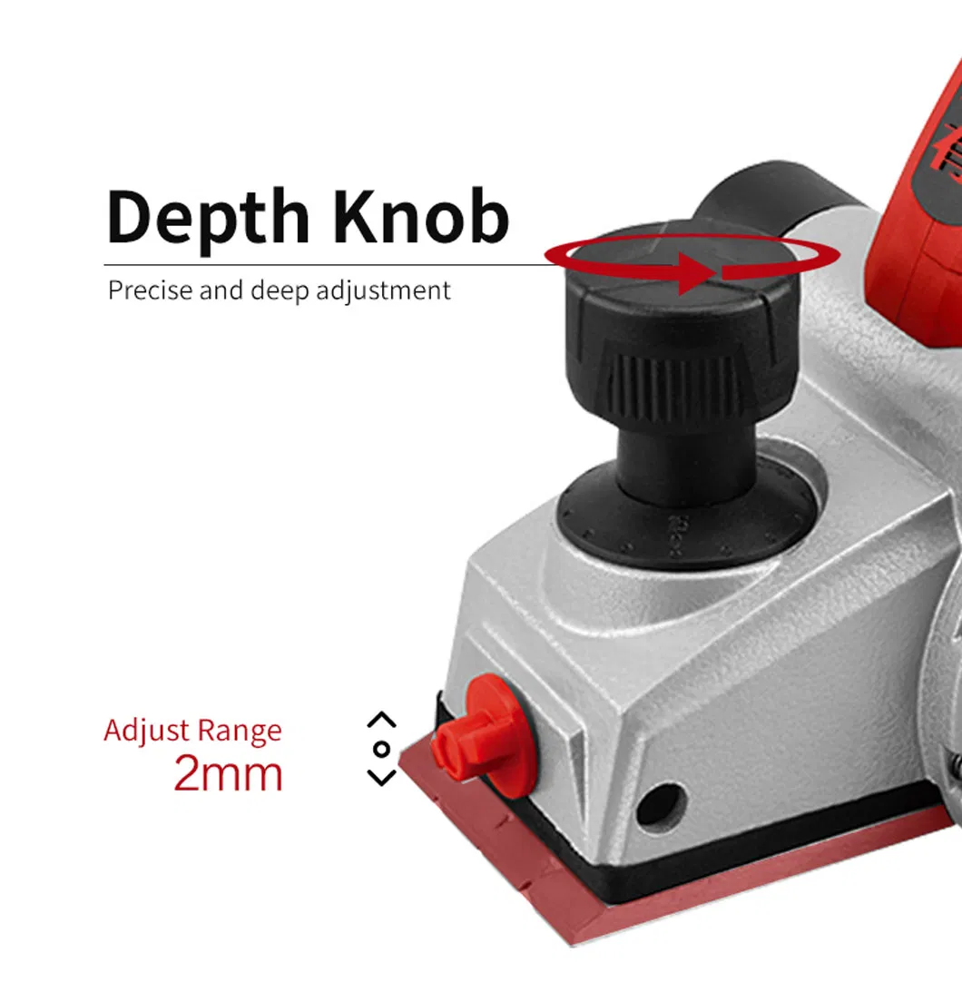Электрорубанок QY-1082 650W для дерева
